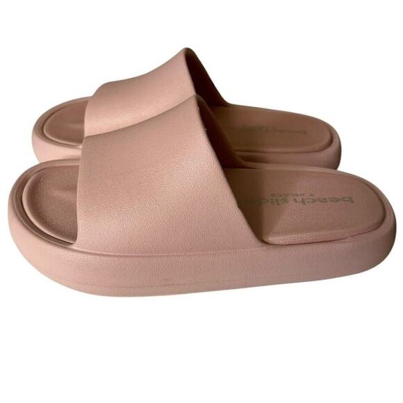 J Slides NEW Beach Slides Squish Pink EVA Size 8 - Picture 5 of 7